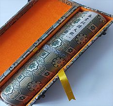 龙港书画装裱案例